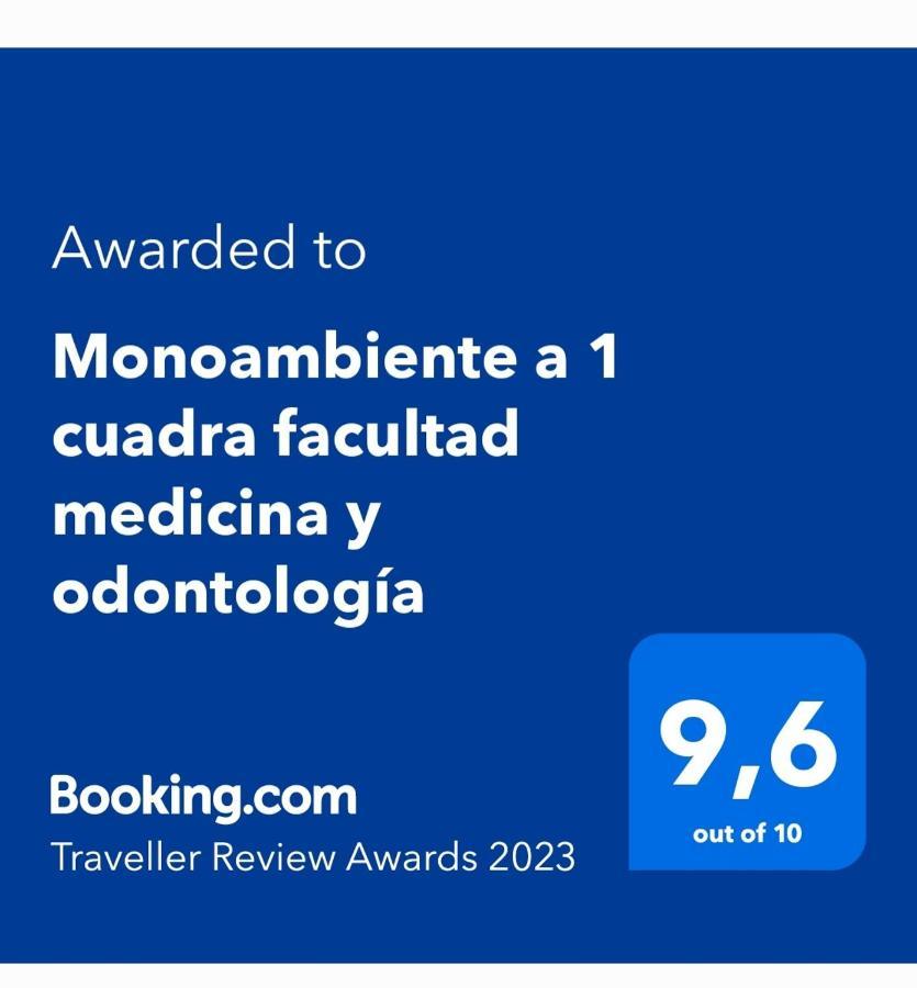 شقة روزاريو  في Monoambiente A 1 Cuadra Facultad Medicina Y Odontologia المظهر الخارجي الصورة
